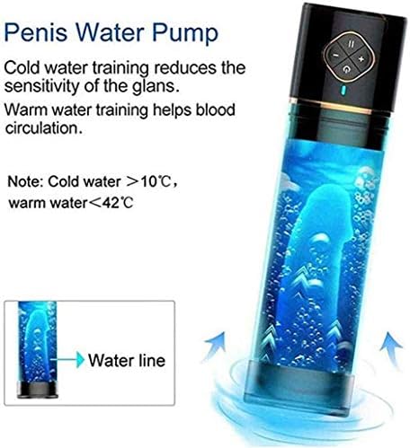 Male Air Enlarger Extender, Electric ED Medical Vacuum Pump Intelligent and Noise-Free, Pênisgrowth Training Tool Best for Travel Gift AFGBQ - Image 4