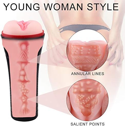 Men Masturbation Stroker Best Gift for Men Pocket Puss-ey Stroker,100% Medical Grade Soft Silicone Male Massager, Warm Mugs -Trainer Sleeves Adullt Toys for Men - Image 6