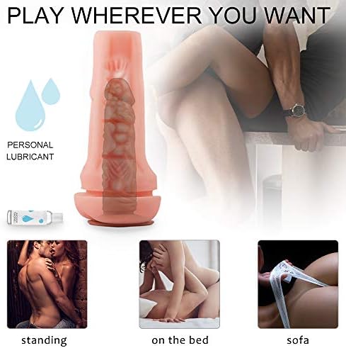Men Masturbation Stroker Best Gift for Men Pocket Puss-ey Stroker,100% Medical Grade Soft Silicone Male Massager, Warm Mugs -Trainer Sleeves Adullt Toys for Men - Image 7