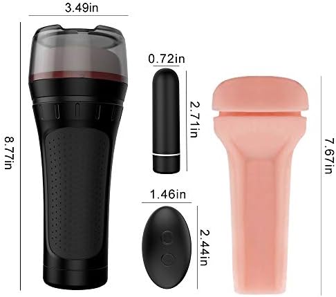 Men Masturbation Stroker Best Gift for Men Pocket Puss-ey Stroker,100% Medical Grade Soft Silicone Male Massager, Warm Mugs -Trainer Sleeves Adullt Toys for Men - Image 9