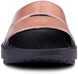 OOFOS - Women's OOahh Luxe - Post Run Recovery Slide Sandal - Image 2