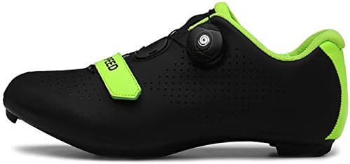 Cycling Shoes Men Road Cycling Mountain Biking SPD/SPD-SL Compatible MTB Quick Lock Spinning Cleat Indoor Exercise Bike Breathable Stable Comfortable Rider Shoes All-Surface Riding - Image 2