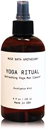 Muse Bath Apothecary Yoga Ritual - Aromatic and Refreshing Yoga Mat Cleaner, 8 oz, Infused with Natural Essential Oils - Eucalyptus Mint