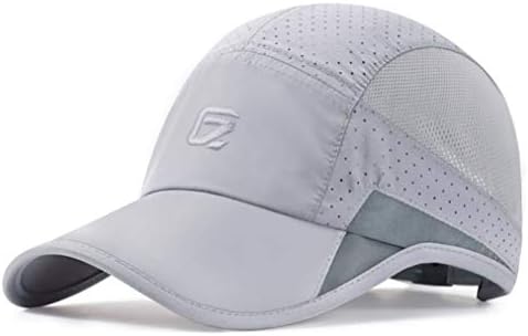 GADIEMKENSD Quick Dry Sports Hat Lightweight Breathable Unstructured Soft Run Cap Unisex