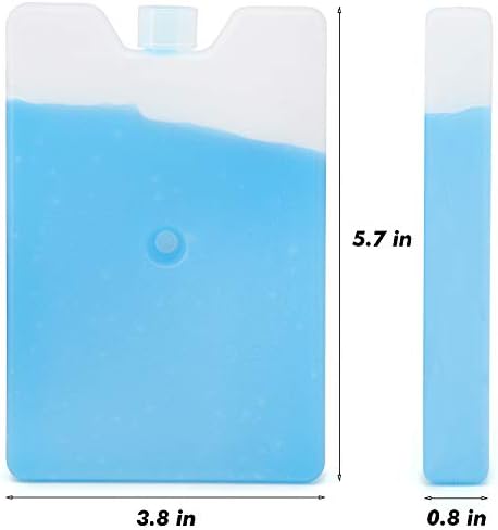 Lunch Box Ice Packs Environment Protection, Healthy, BPA-Free Reusable, Refreezable, Keep Foods and Drinks Chill, Quick Freeze Meal in Cooler Lunch Bag Picnic, Camping Outdoor Activities - Extra Thick - Image 7