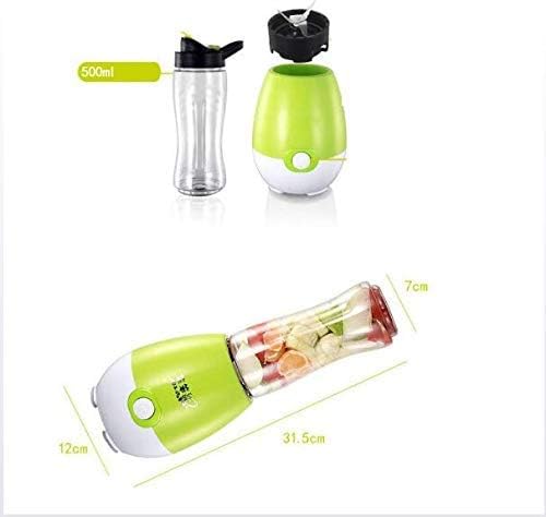 XIEJING Portable Mixer, Multi-Function Juicer 6 Blade, USB Rechargeable, 500 Ml Capacity, Suitable for Travel, Outdoor, Sports and Home Blender Bottles - Image 6