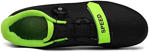 Cycling Shoes Men Road Cycling Mountain Biking SPD/SPD-SL Compatible MTB Quick Lock Spinning Cleat Indoor Exercise Bike Breathable Stable Comfortable Rider Shoes All-Surface Riding - Image 4