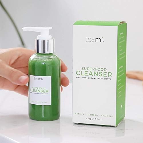 Teami Superfood Daily Facial Cleanser - 4 oz - Face Wash for Women Made with Organic Ingredients like Aloe, Turmeric, Matcha, and Sea Kelp - Face Cleanser Suitable for All Skin Types - Image 5
