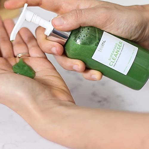 Teami Superfood Daily Facial Cleanser - 4 oz - Face Wash for Women Made with Organic Ingredients like Aloe, Turmeric, Matcha, and Sea Kelp - Face Cleanser Suitable for All Skin Types - Image 3