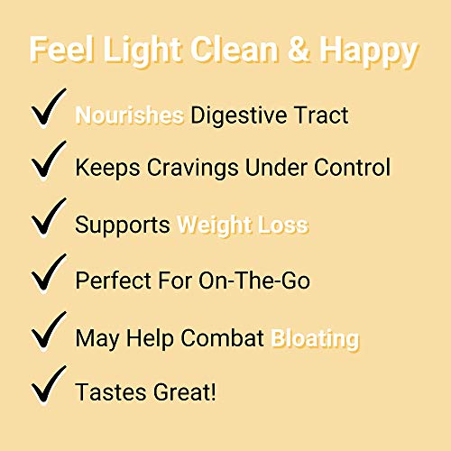 Smart Pressed Juice Pineapple Chia Cleanse | Prebiotic Superfood Plant Based Fiber with Vegan Probiotics & Enzymes | Keto-friendly Detox | Constipation Relief | Made in the USA | 30 Servings - Image 2