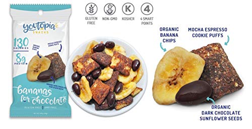 Youtopia Snacks Delicious 130-calorie Snack Packs, High-Protein Low-Sugar Low-calorie Gluten-free GMO-free Healthy Snacks, 1oz Snack Packs (Pack of 10), Variety Pack - Image 4
