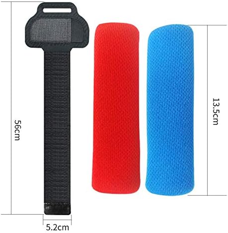 SUHAPPY Accessories for Ring Fit Adventure Nintendo Switch Exercise Fitness Game Joycon Adapter,1 Switch Leg Strap and 2 Ring-Con Grips - Image 2