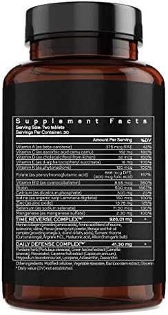 TimeCapsule Beauty Supplement Nutraceutical | Multivitamin with Collagen and Hyaluronic Acid | Packed with Antioxidants | Polypodium Protects Skin from Inside Out - Image 4