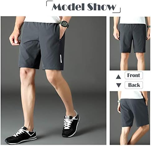 KEFITEVD Workout Shorts for Men Quick Dry Gym Shorts Lightweight Running Shorts with Pockets - Image 3