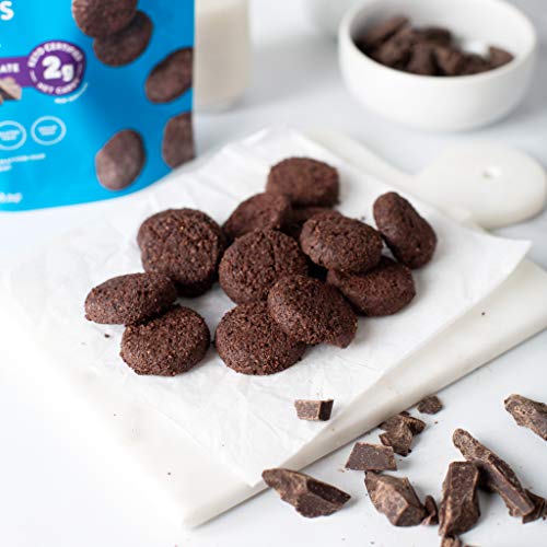 HighKey Snacks Keto Low Carb Food Chocolate Brownie Cookie Bites - Paleo, Diabetic Diet Friendly - Gluten Free, Low Sugar Dessert Treats & Sweets & Ketogenic Products Healthy Protein Brownies, Pack of 3 - Image 2