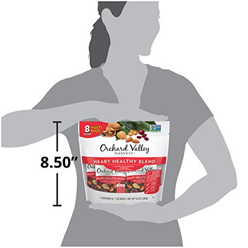 ORCHARD VALLEY HARVEST Heart Healthy Blend, 1 oz (Pack of 8), Non-GMO, No Artificial Ingredients - Image 11