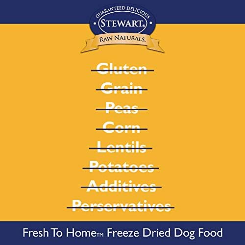 Stewart Raw Naturals Freeze Dried Dog Food Grain Free Made in USA with Chicken, Fruits, & Vegetables for Fresh To Home All Natural Recipe, 24 oz. - Image 5