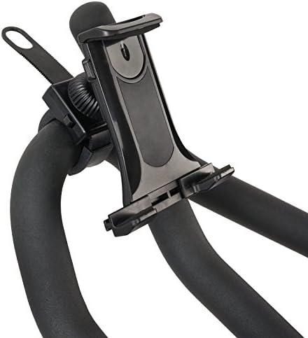 Sunny Health & Fitness Mobile Phone and Tablet Clamp Mount Holder for Bikes, Ellipticals, Treadmills and Other Handlebar Fitness Equipment - Image 3