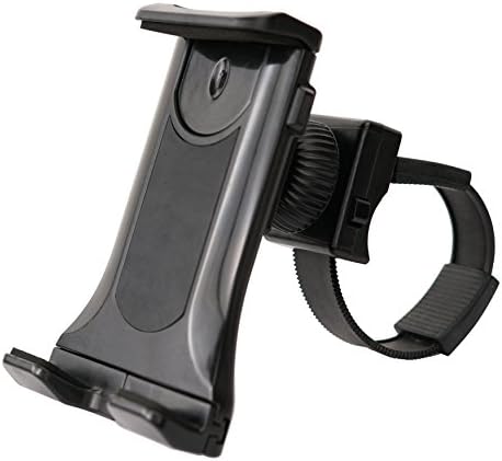 Sunny Health & Fitness Mobile Phone and Tablet Clamp Mount Holder for Bikes, Ellipticals, Treadmills and Other Handlebar Fitness Equipment