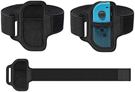 SUHAPPY Accessories for Ring Fit Adventure Nintendo Switch Exercise Fitness Game Joycon Adapter,1 Switch Leg Strap and 2 Ring-Con Grips - Image 3