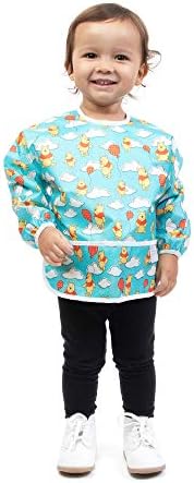 Bumkins Disney Winnie The Pooh Sleeved Bib/Baby Bib/Toddler Bib/Smock, Waterproof, Washable, Stain and Odor Resistant, 6-24 Months - Balloon - Image 3