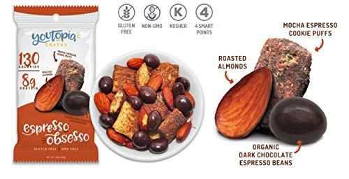 Youtopia Snacks Delicious 130-calorie Snack Packs, High-Protein Low-Sugar Low-calorie Gluten-free GMO-free Healthy Snacks, 1oz Snack Packs (Pack of 10), Variety Pack - Image 3