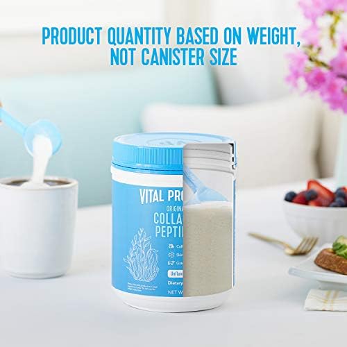 Vital Proteins Collagen Peptides Powder - Pasture Raised, Grass Fed, unflavored 20 oz - Image 6