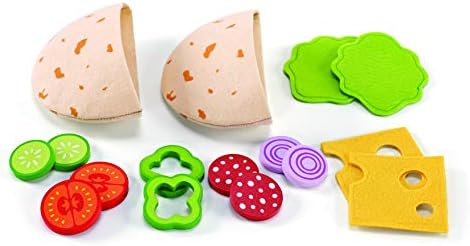 Hape E3115 Award Winning Pita Pocket Play Kitchen Play Set