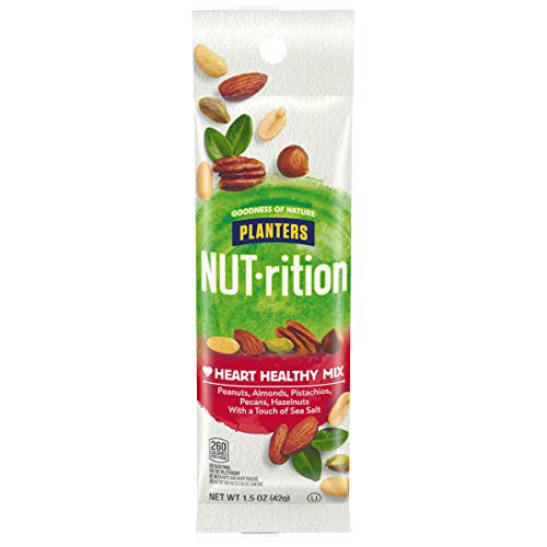 NUT-rition Heart Healthy Mix, 1.5 oz Bags (Pack of 12) - On-the-Go Snack, Work Snack, School Snack and Active Lifestyle Snack - Great Camping Snacks - Satisfying Nut Mix - Kosher - Image 5