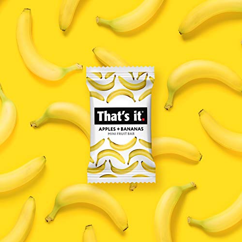 That’s It. Fun Size Fruit Bars Variety Pack(50 Pieces, 10g Each) With Apples + Bananas, Apples + Cranberries, Non-GMO, Paleo and Kosher Friendly, Gluten Free Breakfast Snacks - Image 7