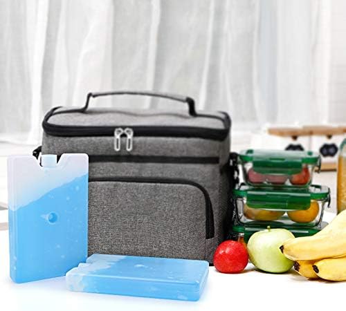 Lunch Box Ice Packs Environment Protection, Healthy, BPA-Free Reusable, Refreezable, Keep Foods and Drinks Chill, Quick Freeze Meal in Cooler Lunch Bag Picnic, Camping Outdoor Activities - Extra Thick - Image 2