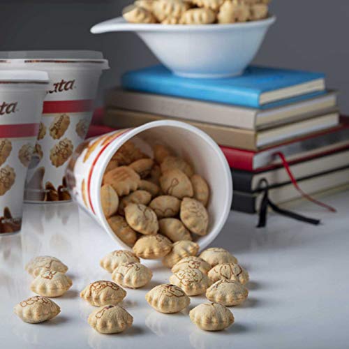 Biscolata Mood Cookies with Chocolate Filling Snacks - 6 Cups, Crispy Cookie Shell Filled with Milk Chocolate - Image 2