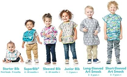 Bumkins Disney Winnie The Pooh Sleeved Bib/Baby Bib/Toddler Bib/Smock, Waterproof, Washable, Stain and Odor Resistant, 6-24 Months - Balloon - Image 7