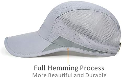 GADIEMKENSD Quick Dry Sports Hat Lightweight Breathable Unstructured Soft Run Cap Unisex - Image 5