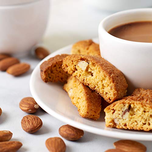 Highkey Keto Snacks Low Carb Biscotti Cookies - Grain & Gluten Free Foods - No Sugar Added Treats - Healthy European Dessert Food - Biscuit Cookie - Diabetic, Ketogenic & Paleo Diet Snack - Almond - Image 3