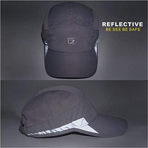 GADIEMKENSD Quick Dry Sports Hat Lightweight Breathable Unstructured Soft Run Cap Unisex - Image 3