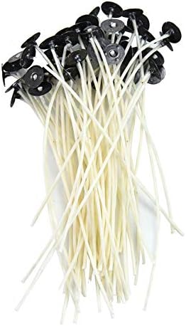 Candle Making Kit, Candles Craft Tools Included 1PCS Candle Make Pouring Pot,50Pcs Candle Wicks,50Pcs Candle Wicks Stickers and 2pcs 3-Hole Candle Wicks Holder - Image 5
