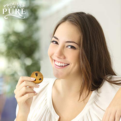 Proudly Pure Mini Bite Size On the Go 3 Pack Keto Cookie Chocolate Chip Snacks - Healthy Low Carb, Diet Friendly, Tasty and Delicious Gluten Free Food Treats Made With Real All Natural Ingredients - Image 9