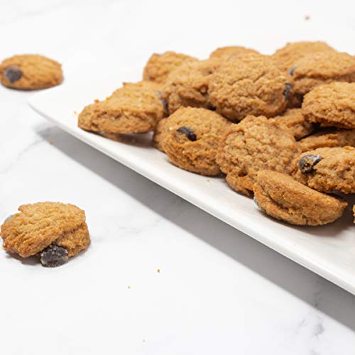 Proudly Pure Mini Bite Size On the Go 3 Pack Keto Cookie Chocolate Chip Snacks - Healthy Low Carb, Diet Friendly, Tasty and Delicious Gluten Free Food Treats Made With Real All Natural Ingredients - Image 8