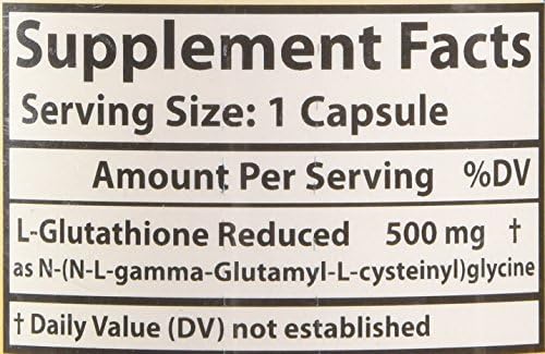 Healthy Origins L-Glutathione (Setria) 500 mg, 150 Veggie Caps - Image 6