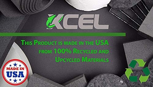 XCEL Yoga Knee Pad - Compact Exercise Pad for Knee, Elbow and Wrist Comfort 17" x 8" x 1" Thick - Image 6