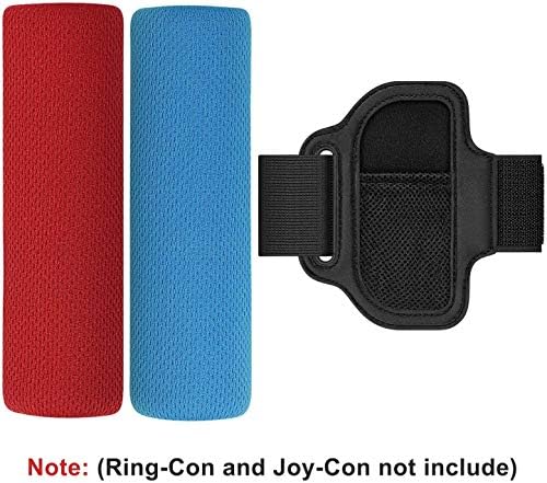 SUHAPPY Accessories for Ring Fit Adventure Nintendo Switch Exercise Fitness Game Joycon Adapter,1 Switch Leg Strap and 2 Ring-Con Grips - Image 7