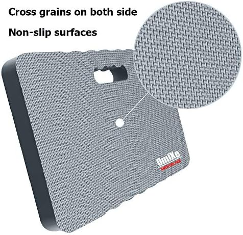 Omixe Extra Thick Kneeling Pad, Comfortable Kneeling Mats 18x11x1.5 Inch, Waterproof Foam Support Knees for Gardening, Planting, Workout, Exercise, Baby Bath, Yoga, Prayer - Image 3