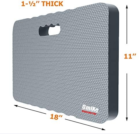 Omixe Extra Thick Kneeling Pad, Comfortable Kneeling Mats 18x11x1.5 Inch, Waterproof Foam Support Knees for Gardening, Planting, Workout, Exercise, Baby Bath, Yoga, Prayer - Image 2