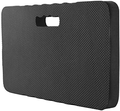 JOEN Extra Thickness Kneeling Pad/EVA Foam Pad for Working&Exercise (Black)