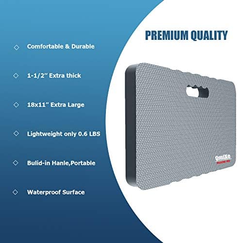 Omixe Extra Thick Kneeling Pad, Comfortable Kneeling Mats 18x11x1.5 Inch, Waterproof Foam Support Knees for Gardening, Planting, Workout, Exercise, Baby Bath, Yoga, Prayer - Image 4