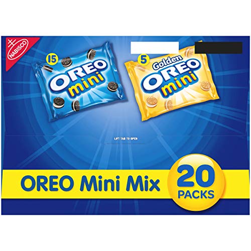 OREO Mini Mix Sandwich Cookies Variety Pack, 20 - 1 oz Snack Packs - Image 16