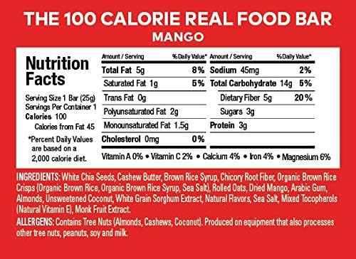 Health Warrior Chia Bars, Tropical Variety Pack, Gluten Free, Vegan, 25g Bars, 15 Count - Image 5