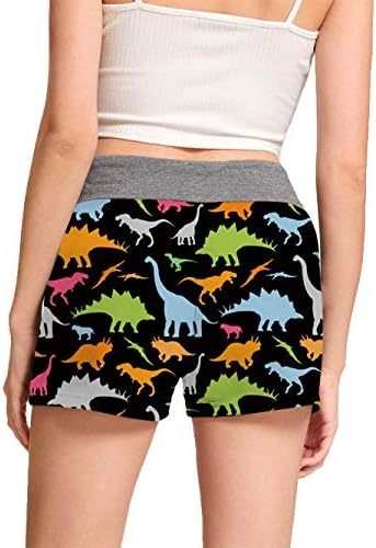 RAISEVERN Women's Short Pajamas Lounge Casual Yoga Shorts Ladies Sleepwear - Image 3
