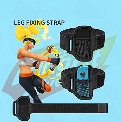 SUHAPPY Accessories for Ring Fit Adventure Nintendo Switch Exercise Fitness Game Joycon Adapter,1 Switch Leg Strap and 2 Ring-Con Grips - Image 9